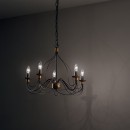 Ideal Lux Hängeleuchte Corte Ruggine SP3 3x40W E14 - antik rost