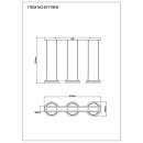 Globo DELLA 67179H2 LED Pendelleuchte | 40W LED | 1400lm