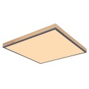 Globo 416080WD3 LED Deckenleuchte Doro 1x36W | 2250lm | 3000K - braun, schwarz, opal