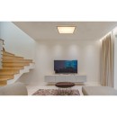 Globo 416080WD3 LED Deckenleuchte Doro 1x36W | 2250lm | 3000K - braun, schwarz, opal