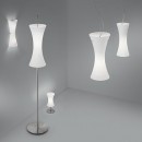 Ideal Lux 017587 Elica Stehleuchte 1x60W | E27 - weiß