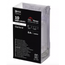 Emos ZY2164 LED Weihnachtsgirlande Eiszapfen 2xAA 0,6W | IP20 | 10 Leuchtmitteln - kaltweiß, Timer