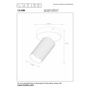 Lucide L099390131 Spot-Deckenleuchte CLUBS GU10