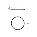 Zuma Line 003064-027928 LED Deckenleuchte REGI integrierte LED-Quelle