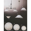 Ideal Lux 013800 Decken- und Wandleuchte 2x60W Foglia | E27