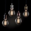 Ideal Lux FRIDA Brunito 1x60W E27 Ideal Lux Pendelleuchte - Hängeleuchte Messing