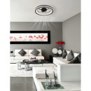 Globo 03651 LED Ventilator mit Licht GATIAN | 30W integrierte LED-Quelle | 2215lm | 2700-6500K