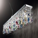 Ideal Lux 099217 Wandleuchte Giada Color 2x40W | G9 - Kristall