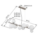 Globo 56140-9H Pendelleuchte RIHA  G9