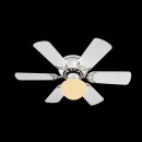 Globo 03070 Deckenleuchte mit Ventilator Formentera 1x60W | E27 - Zugschalter mit Kette