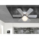 Globo 03070 Deckenleuchte mit Ventilator Formentera 1x60W | E27 - Zugschalter mit Kette