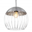 Globo 15034H1 Pendelleuchte Murro 1x60W | E27 - matt Nickel, chrom