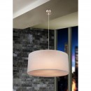 Globo 15185H1 Pendelleuchte Paco 1x60W | E27 - grau, matt, Nickel