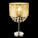 Globo 15187T3 Tischleuchte Amy 1x60W | E27 - matt Nickel, gold