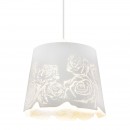 Globo 15256H Pendelleuchte Bruin 1x60W | E27 - weiß