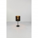 Globo 15264T Tischleuchte Tuxon 1x40W | E14 - schwarz, gold