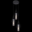 Globo 15353-3H Pendelleuchte Gijon 3x40W | E14 - schwarz