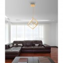Globo 15605G LED Deckenleuchte Selmy 1x23W | 580L | 3000K - gold