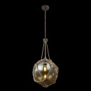 Globo 15859H1 Pendelleuchte Tiko 1x60W | E27 - Rost, braun