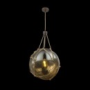 Globo 15859H2 Pendelleuchte Tiko 1x60W | E27 - Rost, braun