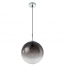 Globo 15862 Pendelleuchte Varus 1x40W | E27 - Nickel matt, rauch