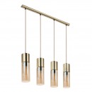 Globo 21000-4HM Pendelleuchte Annika 4x25W | E27