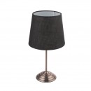Globo 21001K Tischleuchte Jarome 1x40W | E14 - Touch-Schalter, kupfer, schwarz