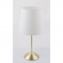 Globo 21001 Tischlampe Jarome 1x40W | E14 - Touch-Schalter, Messing, weiß