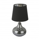 Globo 24000SB Tischleuchte Johanna 1x40W | E27 - golden, schwarz
