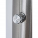 Globo 24134-10S LED Stehleuchte Roslin 10x5W | 4700lm | 3000K - dimmbar, flexibler Arm, Nickel, matt