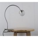 Globo 24134K LED Klemmleuchte Roslin 1x5W | 470lm | 3000K - flexibler Arm, Nickel, matt