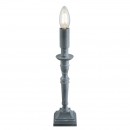 Globo 24704G Tischleuchte Carice 1x40W | E14 - grau