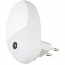 Globo 31934W LED Steckdosenleuchte Chaser 4,06W | 4x18lm | 6500K - Dämmerungsschalter, weiß