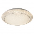 Globo 41314-40 LED Deckenleuchte Ronja 1x40W | 2090lm | 3000K-6000K - dimmbar, Fernbedienung, weiß