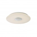 Globo 41329N LED Deckenleuchte Nicole 1x50W | 2600lm | 3000-6000K | RGB - Bluetooth, Lautsprecher, dimmbar, Fernbedienung, weiß opal