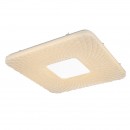 Globo 41343-40 LED Deckenleuchte Findus 1x40W | 150-2300lm | 3000K-6000K - Fernbedienung, dimmbar, Farbfixierung, Gedächtnisfunktion, Glitzereffekt, weiß opal