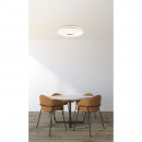 Globo 48382-60 LED Deckenleuchte Rudi 1x60W | 210-4800lm | 3000K-6500K | RGB - Fernbedienung, Farbfixierung, dimmbar, Termin, Memory-Funktion, opal weiß