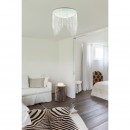 Globo 48387-40 LED Deckenleuchte Lancel 1x40W, 7,5W| 160-2600lm | 3000K-6000K | RGB - Fernbedienung, dimmbar, Kristalle, weiß