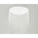 Globo 48387-40 LED Deckenleuchte Lancel 1x40W, 7,5W| 160-2600lm | 3000K-6000K | RGB - Fernbedienung, dimmbar, Kristalle, weiß