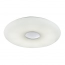 Globo 48390-60 LED Deckenleuchte Osha 1x60W | 3800lm | 2700K-6500K | RGB - dimmbar, Farbwechsler, Nachtbeleuchtung, Farbfixierung, Fernbedienung, opal weiß