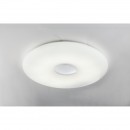 Globo 48390-60 LED Deckenleuchte Osha 1x60W | 3800lm | 2700K-6500K | RGB - dimmbar, Farbwechsler, Nachtbeleuchtung, Farbfixierung, Fernbedienung, opal weiß