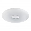 Globo 48390-60 LED Deckenleuchte Osha 1x60W | 3800lm | 2700K-6500K | RGB - dimmbar, Farbwechsler, Nachtbeleuchtung, Farbfixierung, Fernbedienung, opal weiß