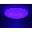 Globo 48408-40 LED Aufbauleuchte Kalle 1x40W | RGB | 3000-6000K - dimmbar mit Fernbedienung