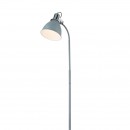 Globo 54646S Stehleuchte Jonas 1x40W | E14 - flexibler Arm, grau