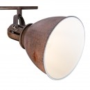 Globo 54647-2 Wand- oder Decken- und Spotleuchte Giorgio 2x40W | E14 - Rost