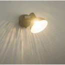 Globo 54653-1 Wandleuchte Fabian 1x25W | E14 - Schalter auf dem Körper, grau