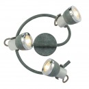 Globo 57000-3 Pendelleuchte Sabinyo 3x50W | GU10 - grau, chrom