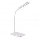 Globo 58298 LED Tischleuchte Hekla 1x5W| 250LM | 3000-6000K - Wireless-Ladegerät, USB-Ladekabel, weiß