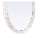 Globo 84030 LED Mirror Zella 1x40W | 1080lm | 3000K-4000K-6000K - 3 Phasen dimmbar, Farbfixierung, chrom