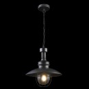 Globo 15019 Pendelleuchte Jaden 1x60W | E27 | IP44 - schwarz